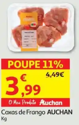 Auchan Coxas de Frango AUCHAN promoção