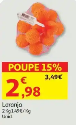 Auchan Laranja promoção