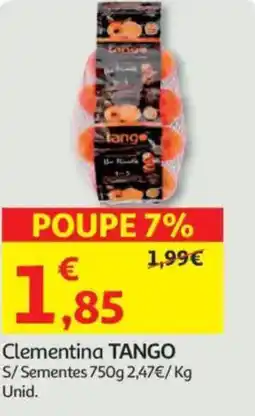 Auchan Clementina TANGO S/Sementes promoção