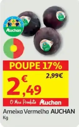 Auchan Ameixa Vermelha AUCHAN promoção