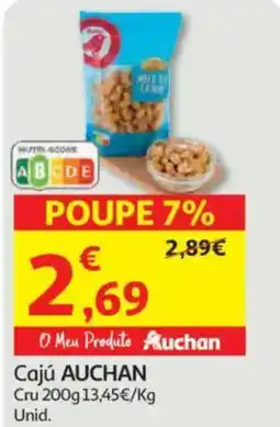 Auchan Cajú AUCHAN promoção