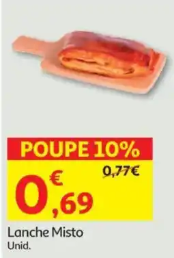 Auchan Lanche Misto promoção