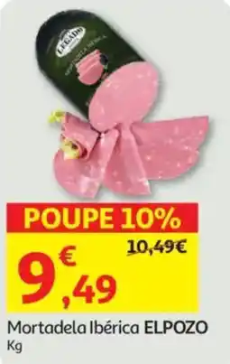Auchan Mortadela Ibérica ELPOZO promoção