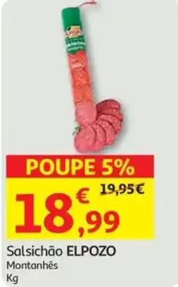 Auchan Salsichão ELPOZO promoção