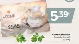 Coviran CARAS de BACALHAU Embaladas promoção