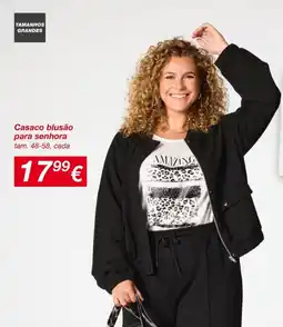 kik Casaco blusão para senhora promoção