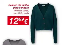 kik Casaco de malha para senhora promoção