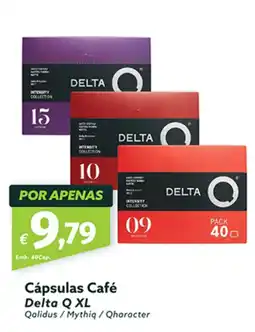 Roque Supermercados Cápsulas Café Delta Q XL promoção