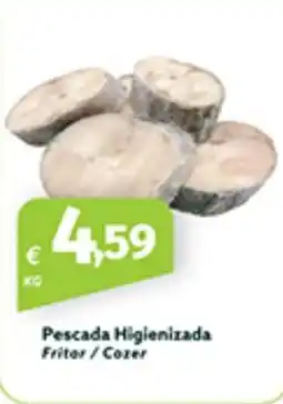 Roque Supermercados Pescada Higienizada Friter/Cozer promoção