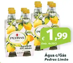 Roque Supermercados Água c/Gás Pedras Limão promoção