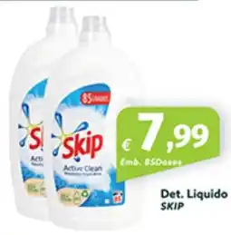 Roque Supermercados Det. Liquido SKIP promoção