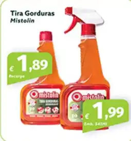Roque Supermercados Tira Gorduras Mistolin promoção