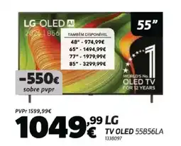 Radio Popular LG TV OLED 55B56LA promoção