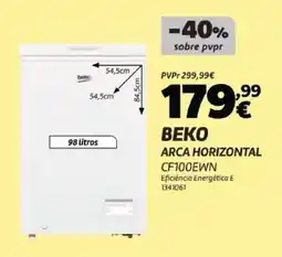 Radio Popular Beko arca horizontal CF100EWN promoção