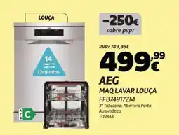 Radio Popular AEG Maq lavar louça FFB74917ZM promoção