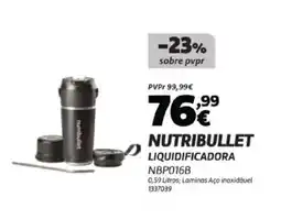 Radio Popular Nutribullet liquidificadora NBP016B promoção