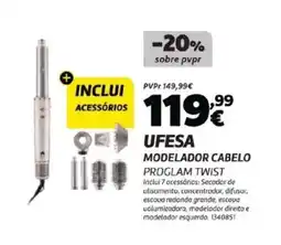 Radio Popular Ufesa modelador cabelo proglam twist promoção
