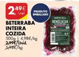 Pingo Doce Beterraba inteira cozida promoção