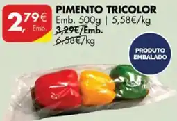 Pingo Doce Pimento tricolor promoção