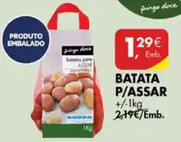 Pingo Doce Batata p/assar promoção