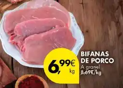Pingo Doce Bifanas de porco promoção
