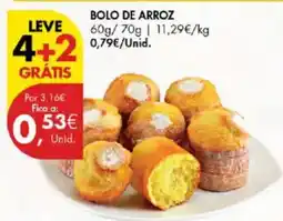 Pingo Doce Bolo de arroz promoção