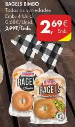 Pingo Doce Bagels bimbo promoção