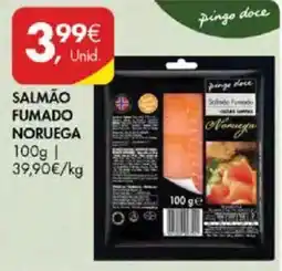 Pingo Doce Salmão fumado noruega promoção