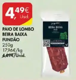 Pingo Doce Paio de lombo beira baixa fundão promoção