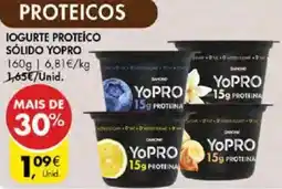 Pingo Doce Iogurte proteíco sólido yopro promoção