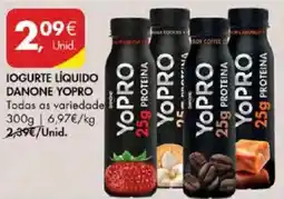 Pingo Doce Iogurte líquido danone yopro promoção