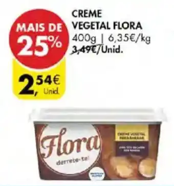 Pingo Doce Creme vegetal flora promoção