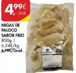 Pingo Doce Migas de paloco sabor frio promoção