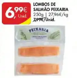 Pingo Doce Lombos de salmão peixaria promoção