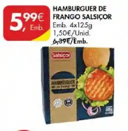 Pingo Doce Hamburguer de frango salsicor promoção