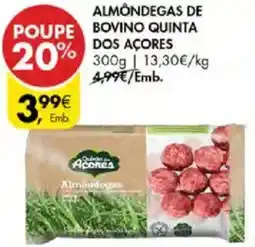 Pingo Doce Almondegas de bovino quinta dos açores promoção