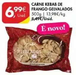 Pingo Doce Carne kebab de frango gelvalados promoção