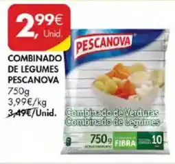 Pingo Doce Combinado de legumes pescanova promoção