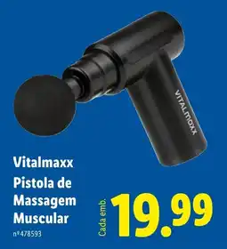 Lidl Vitalmaxx Pistola de Massagem Muscular promoção