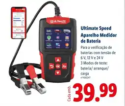 Lidl Ultimate Speed Aparelho Medidor de Bateria promoção
