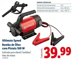 Lidl Ultimate Speed Bomba de Óleo com Pistola 160 W promoção