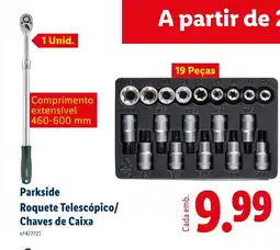 Lidl Parkside Roquete Telescópico/ Chaves de Caixa promoção