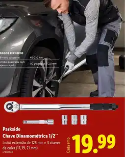 Lidl Parkside Chave Dinamométrica 1/2″ promoção