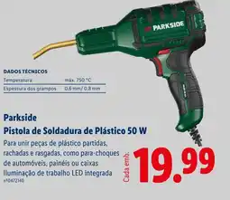 Lidl Parkside Pistola de Soldadura de Plástico 50 W promoção