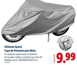 Lidl Ultimate Speed Capa de Proteção para Mota promoção