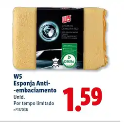 Lidl W5 Esponja Anti-embaciamento promoção