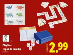 Lidl Playtive Jogos de Família promoção