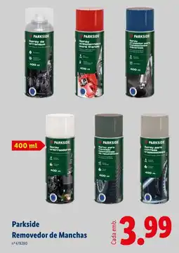 Lidl Parkside Removedor de Manchas promoção