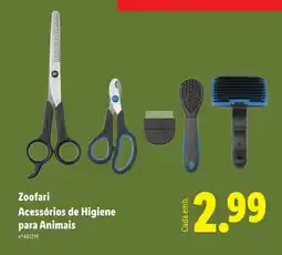 Lidl Zoofari Acessórios de Higiene para Animais promoção