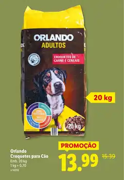 Lidl Orlando Croquetes para Cão promoção